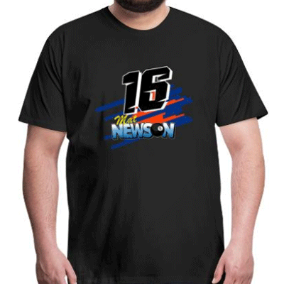 16 Mat Newson Brisca F1 2021 Stock Car Racing tshirt