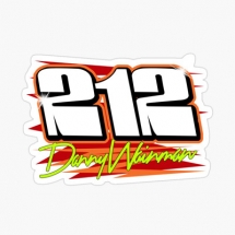 212 Danny Wainman Brisca F1 Stock Car Racing sticker