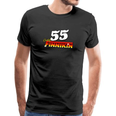 55 Craig Finnikin Brisca F1 Stock Car Racing 2021 front & back tshirt