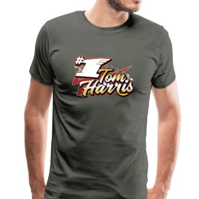 84, 1 Tom Harris Brisca F1 Stock Car Racing 2021 tshirt front & back
