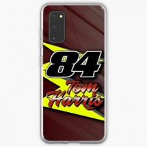 84 Tom Harris Brisca F1 Stock Car Racing name & number Samsung phone case