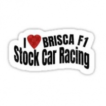 I love BRISCA F1 Stock Car Racing Sticker