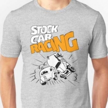 Stock Car Racing Retro Racing T-Shirt